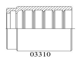 03310 2SN软管套筒