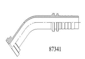 87341 SAE 3000PSI法兰接头系列